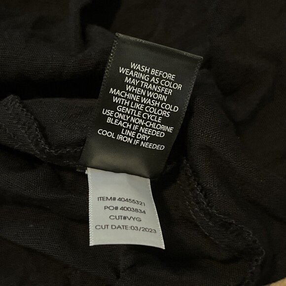 Torrid Babydoll Rayon Top With Side Cutouts SZ 4X (26) Black Blouse Stretch - Picture 7 of 10